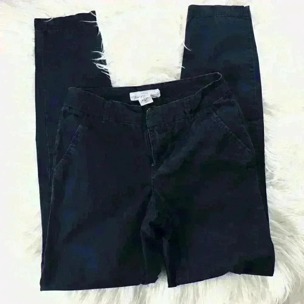 H&M Dark Blue Dress Pants LOGG - Picture 2 of 6